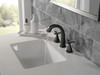 357756-BLMPU-DST Stryke Widespread Faucet, Matte Black