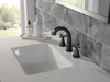 357756-BLMPU-DST Stryke Widespread Faucet, Matte Black