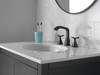 Delta 357766-BLMPU-DST Stryke Widespread Faucet, Matte Black