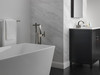Delta 35546-KS-PR-MPU-DST Trillian Two Handle Widespread Bathroom Faucet, Lumicoat Black Stainless