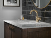 Delta 558HAR-CZ-DST Trinsic Single Handle Bathroom Faucet, Champagne Bronze