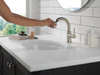 Delta 559HAR-SSPD-DST Trinsic Single Handle Pull Down Bathroom Faucet, Stainless