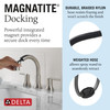 Delta 3559-SSPD-DST Trinsic Two Handle Widespread Pull Down Bathroom Faucet, Stainless