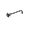 Wall Mount 16-in Rain Shower Arm in Polished Nickel