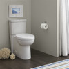 Dual-Flush Round 2-Piece Toilet with Concealed Trapway, Seat, and 12-in Rough-In