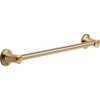 Transitional Decorative ADA Grab Bar - 24in in Champagne Bronze