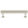 Alno Manhattan A310-4-SN Modern Pull in Satin Nickel