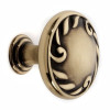 Alno Ornate A3650-14-PA Knob Traditional 1-1/4-in in Polished Antique