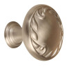 Alno Ornate A3650-38-SN Knob Traditional 1-1/2-in in Satin Nickel