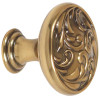 Alno Ornate A3651-38-PA Knob Traditional 1-1/2-in in Polished Antique