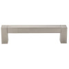 Alno Block A420-4-SN Modern Pull in Satin Nickel