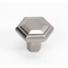 Knob 1-1/4-in in Satin Nickel