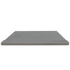 Transolid FZST7236-40 Trimslate 72-in x 36-in Shower Base with Adjustable Single Threshold and End Drain, Dark Grey