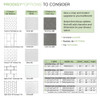 Transolid PWK603672-531 Prodigy 60-in x 36-in x 72-in Shower Wall Kit, White Horizontal Tile