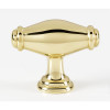 Knob Transitional 1-3/4-in in Polished Brass