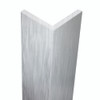 Transolid OCT962-186 Lusso 1.87-in x 1.87-in x 96-in Outside Corner Trim, Glacier Grey