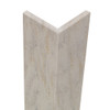 Transolid OCT962-185 Lusso 1.87-in x 1.87-in x 96-in Outside Corner Trim, Creme Carmel