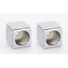 Alno Cube A6546-PC Modern Shower Rod Brackets 2-in in Polished Chrome