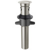 RP101630SS Other Metal Push Pop with Overflow, Stainless