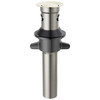 RP101630PN Other Metal Push Pop with Overflow, Polished Nickel