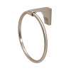 Alno Luna A6840-SN Towel Ring Transitional 6-in in Satin Nickel