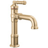 684-CZ-PR-DST Broderick 7.13-in x 2.00-in x 9.06-in Single Handle Bathroom Faucet, Lumicoat Champagne Bronze