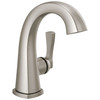 Delta 577-SS-PR-MPU-DST Stryke 6.44-in x 6.00-in x 7.38-in Single Handle Bathroom Faucet, Lumicoat Stainless