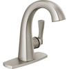 Delta 577-SS-PR-MPU-DST Stryke 6.44-in x 6.00-in x 7.38-in Single Handle Bathroom Faucet, Lumicoat Stainless