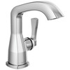 Delta 576-PR-LPU-DST Stryke 6.56-in x 6.00-in x 6.88-in Single Handle Bathroom Faucet, Lumicoat Chrome