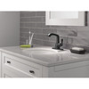 Delta 576-BLMPU-DST Stryke 6.56-in x 6.00-in x 6.88-in Single Handle Bathroom Faucet, Matte Black