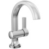 Delta 15855LF Albion 6.50-in x 6.06-in x 8.00-in Single Handle Bathroom Faucet, Chrome