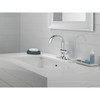 Delta 15855LF Albion 6.50-in x 6.06-in x 8.00-in Single Handle Bathroom Faucet, Chrome