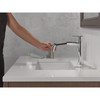 Delta 15849LF-PD Nicoli 7.31-in x 6.06-in x 8.63-in Single Handle Pull-Down Bathroom Faucet, Chrome