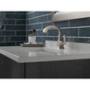 Delta 15718LF-SP Lakewood 7.88-in x 5.00-in x 7.38-in Single Handle Bathroom Faucet, Spotshield Brushed Nickel