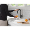 9959TL-BL-DST Trinsic 8.38-in x 4.19-in x 13.50-in Touch2O Bar and Prep Faucet with Touchless Technology, Matte Black