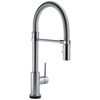 9659TL-AR-DST Trinsic 11.50-in x 4.19-in x 20.44-in Touch2O Kitchen Faucet with Touchless Technology, Arctic Stainless