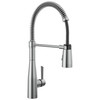 9613-AR-DST Essa 11.50-in x 4.13-in x 19.38-in Single-Handle Pull-Down Spring Kitchen Faucet, Arctic Stainless