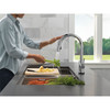 9159TLV-DST Trinsic 11.38-in x 4.19-in x 16.19-in VoiceIQ Kitchen Faucet with Touch2O with Touchless Technology, Chrome
