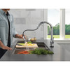 9159TL-DST Trinsic 11.38-in x 4.19-in x 16.19-in Touch2O Kitchen Faucet with Touchless Technology, Chrome