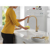 9159TL-CZ-DST Trinsic 11.38-in x 4.19-in x 16.19-in Touch2O Kitchen Faucet with Touchless Technology, Champagne Bronze