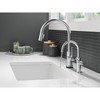 9159TL-AR-DST Trinsic 11.38-in x 4.19-in x 16.19-in Touch2O Kitchen Faucet with Touchless Technology, Arctic Stainless
