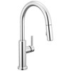 Delta 19867LF Nicoli 11.06-in x 10.75-in x 17.06-in Single-Handle Pull-Down Kitchen Faucet, Chrome