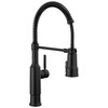 Delta 18804Z-BL-DST Theodora 11.94-in x 10.75-in x 20.25-in Single-Handle Pull-Down Spring Kitchen Faucet, Matte Black