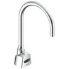 Delta 1500TF3378TR 1500T Series 1.5-gpm Electronic SE Hardwire Operated Gooseneck Deckmount Faucet, Chrome