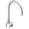 1500TF3310-R35 1500T Series 2.2-gpm Electronic SE R35 Spout Gooseneck Hardwire Operated Deckmount Faucet, Chrome