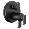 T27T989-BL Tetra TempAssure 17T Series Integrated Diverter Trim with 6-Setting, Matte Black