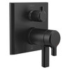 T27T899-BL Pivotal TempAssure 17T Series Valve Trim with 3-Setting Integrated Diverter, Matte Black