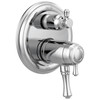 T27T897 Cassidy Traditional 2-Handle TempAssure 17T Series Valve Trim with 3-Setting Integrated Diverter, Chrome