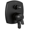 T27976-BLLHP Stryke 17 Series Integrated Diverter Trim with Six Function Diverter Less Diverter Handle, Matte Black