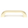 Alno Traditional A701-3-PB Pull in Polished Brass